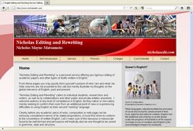 Nicholas Editing and Rewriting